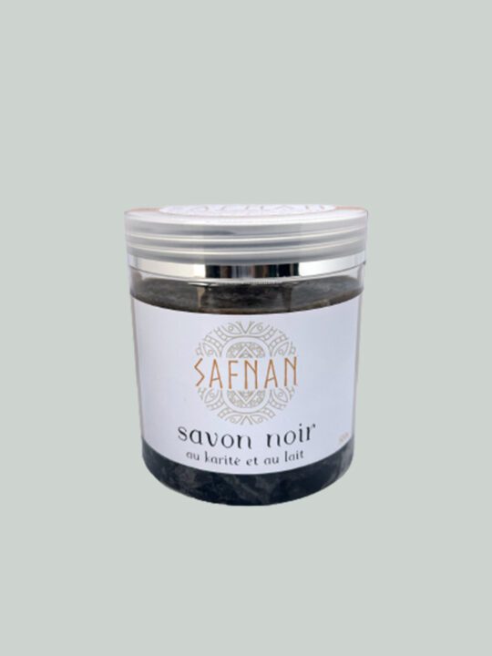 Savon Noir au Karité et Lait 500g - Safnan