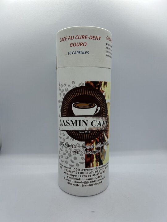 Café en capsule cure -dent gouro - Jasmin