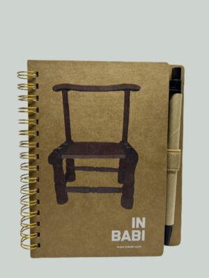 Carnet modèle chaise baoulé - In Babi