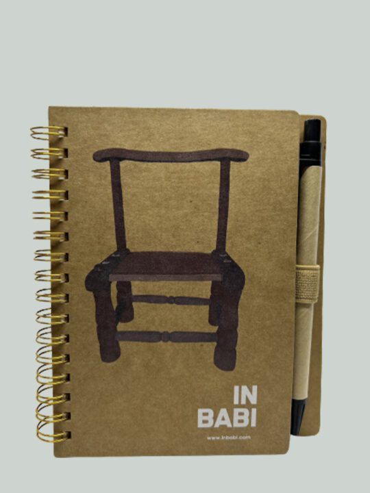 Carnet modèle chaise baoulé - In Babi