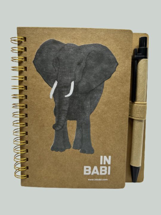 Carnet modèle l'éléphant - In Babi