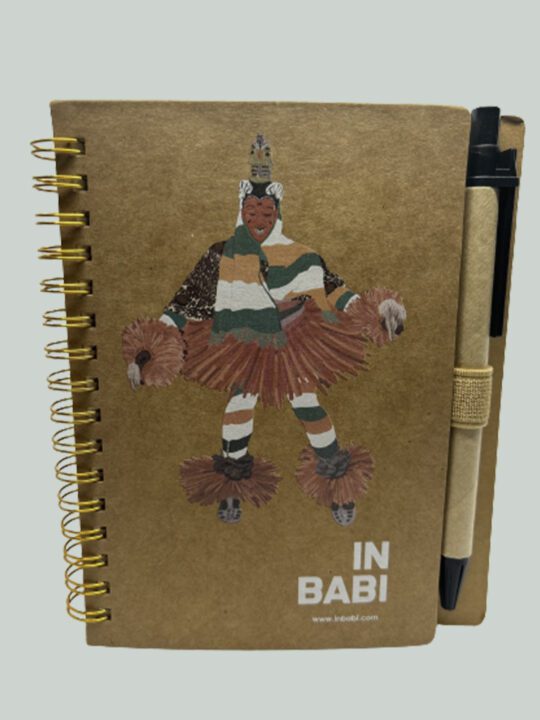 Carnet modèle masque Zaouli - In Babi