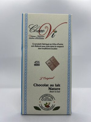 Chocolat au lait nature - Chocovi