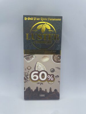 Chocolat noir 60% cacao 100g - Luster chocolate