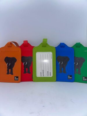 Etiquette bagage modèle l'éléphant - In Babi