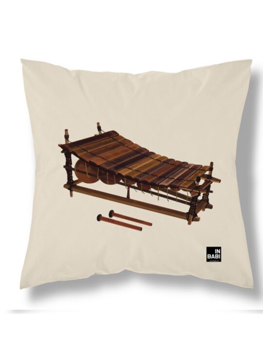 Housse coussin modèle le balafon - In Babi