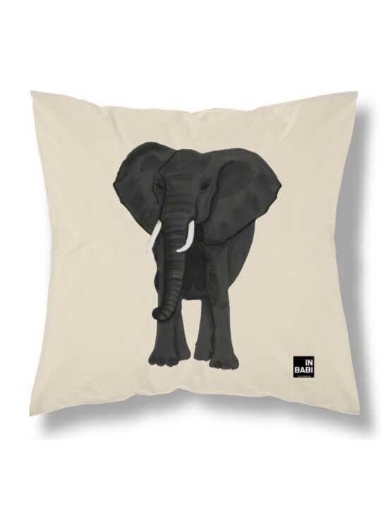 Housse coussin modèle l'éléphant - In Babi