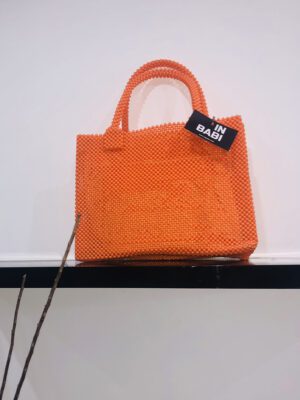 Sac perlé orange – In babi