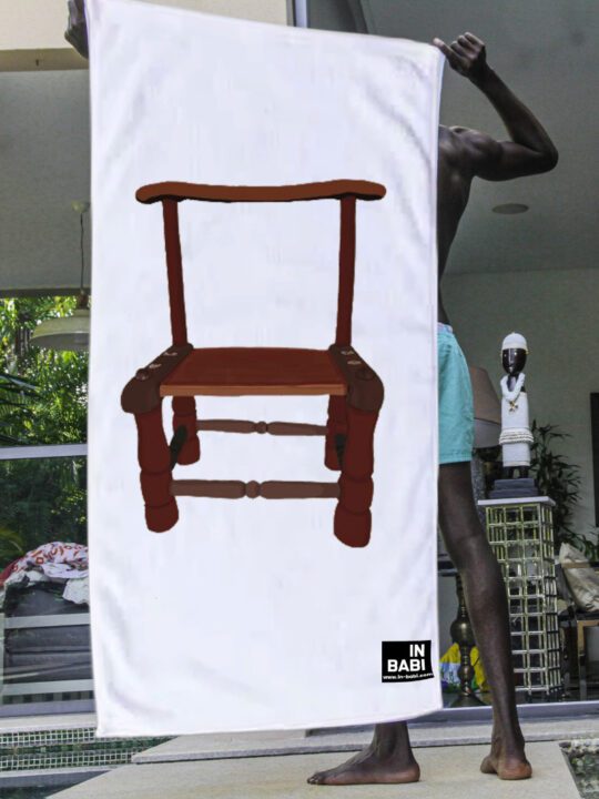 Serviette modèle chaise baoulé - In Babi