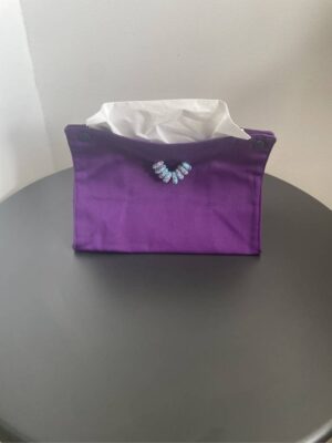 Etui à mouchoir violet - In Babi