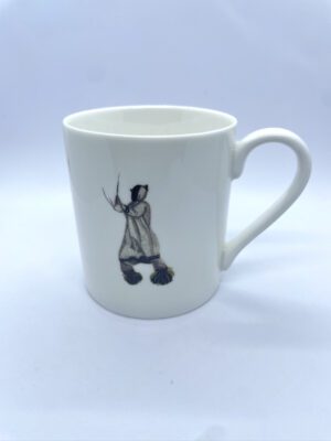 Mug en porcelaine modèle boloye - In Babi