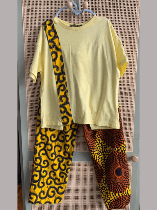 Ensemble pantalon jaune - Feitty 225